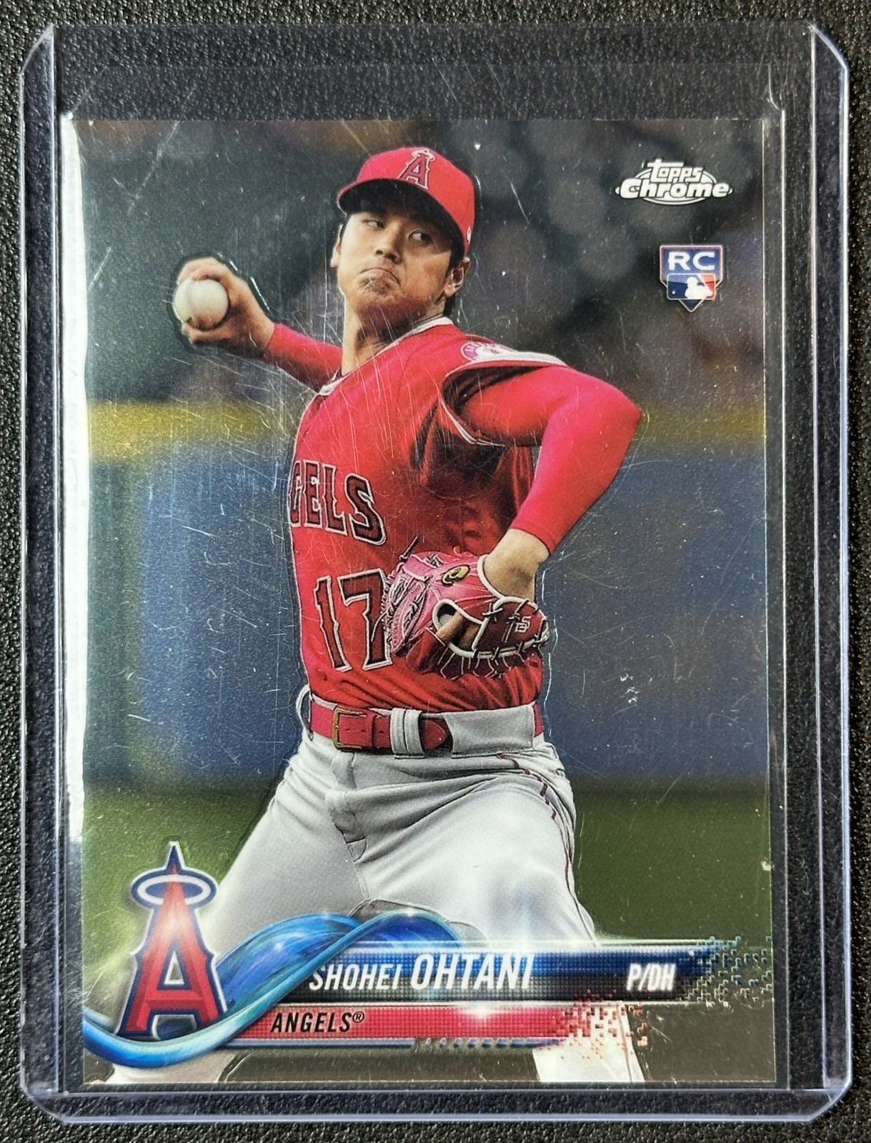 SHOHEI OHTANI 2018 TOPPS CHROME UPDATE #HMT1 ROOKIE RC ANGELS