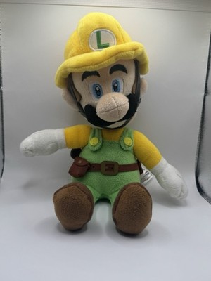 Super Mario Maker 2  - Builder Luigi 10'' Plush  Little Buddy 2020