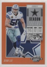 2018 Panini Contenders Optic Orange Prizm 46/49 Sean Lee #68 7m3