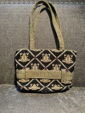Doodles Bag?  Frog Tapestry  Print Purse