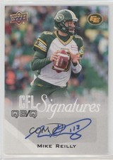 2014 Upper Deck CFL CFL Marks Mike Reilly #M-MR Auto 0o5t