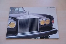 215639) Rolls-Royce Silver Wraith II Brochure 1977