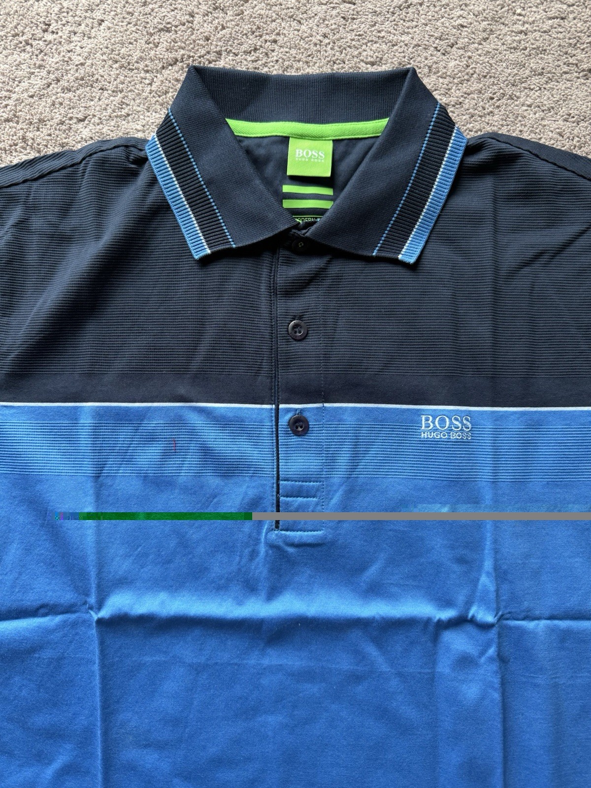 HUGO BOSS Short Sleeve Polo Shirt Modern Fit Men’s Medium - New thumbnail 2