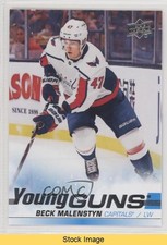 2019-20 Upper Deck Young Guns Beck Malenstyn #480 READ 0a4