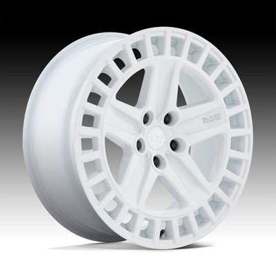 Black Rhino Alston Gloss White 18x8.5 5x4.5 25mm (BR005WX18851225)