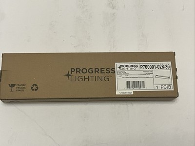 Progress Lighting P700001-028-30   Light Fixture  Satin White 12 