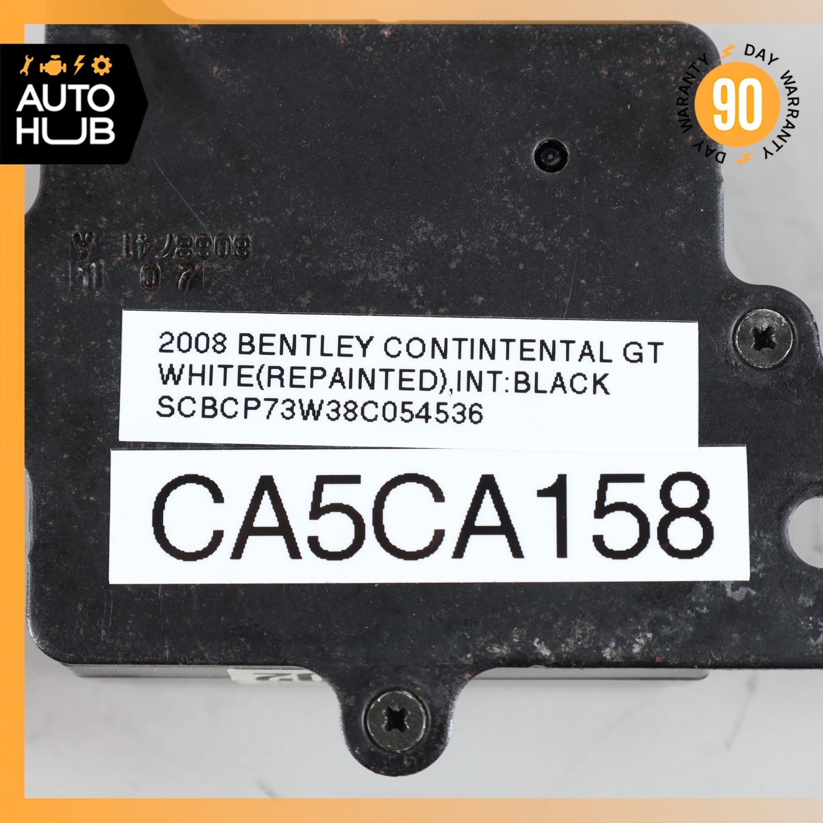 03-10 Bentley Continental GT GTC Safety Bag Sensor SRS Control Module OEM 87k