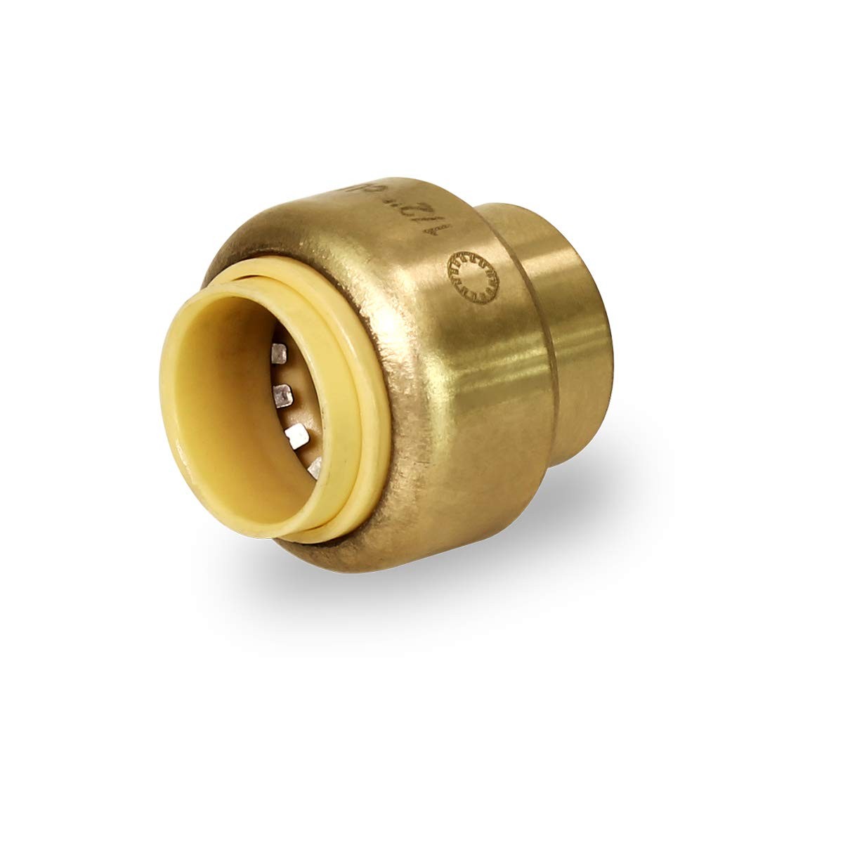 MIDLINE VALVE VQTF34 Plug End Cap Pipe Fitting Push to Connect Pex Copper, CP...