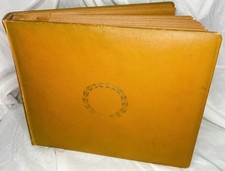 Vintage Peerless Protecto-Flap 78 RPM 10  Record Album Book W/12 Sleeves FULL