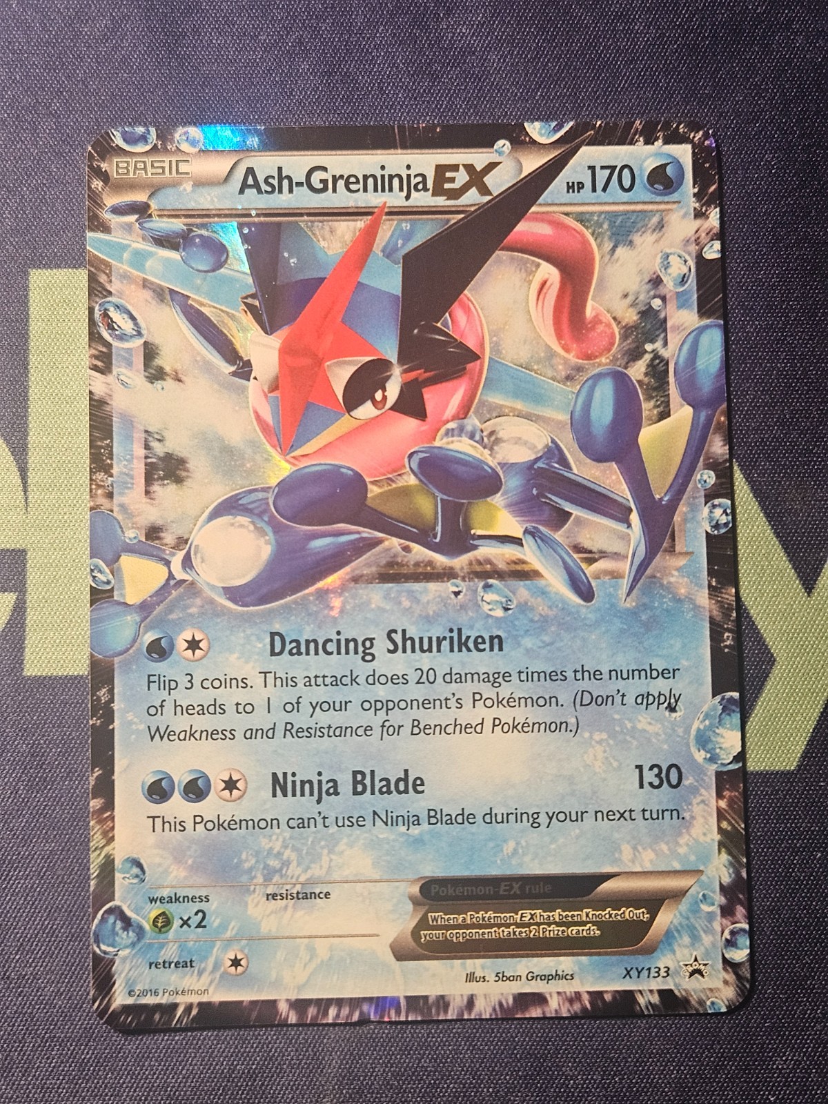 Ash-Greninja EX XY133 - Pokemon XY Promo