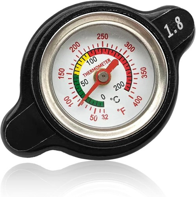 #ad #ad 1.8 Bar Radiator Cap 25.6psi High Pressure Radiator Cap with Temperature Gauge C $18.74