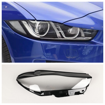 For Jaguar XE 2017-2019 RH Side Headlight Replace Lens Cover+Sealant Glue