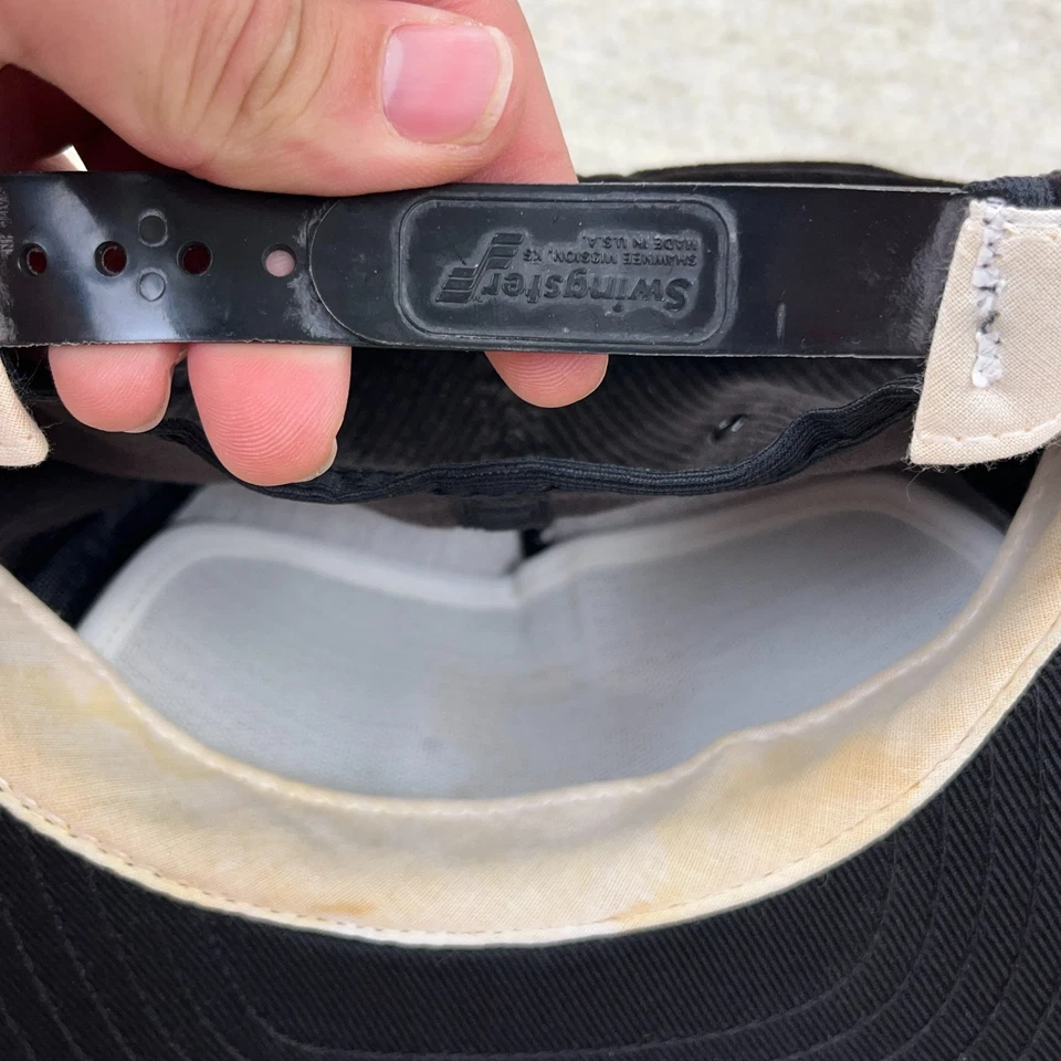 Gorra de camionero de pana Swingster de colección hecha en EE. UU. 80 Goldwing Eagle Foto 3 de 4