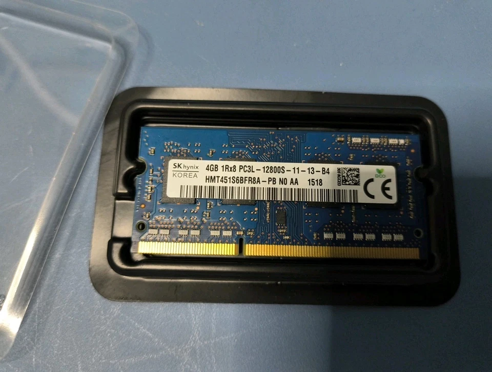 HYNIX 4GB HMT451S6BFR8A-PB DDR3 PC3L-12800S 1RX8 LAPTOP RAM G5-2 - Image 3 of 3