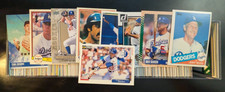Lot of 400+ Different Los Angeles Dodgers Cards - Topps, Fleer, UD, - 70's-now