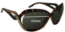 SFx Replacement Sunglass Lenses fits Armani Exchange AX 126/S - 62mm Wide