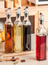 500ml Leakproof Glass Bottle – Oil, Vinegar & Sauce Dispenser