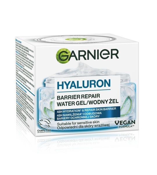 Garnier Hyaluron Barrier Repair Water Gel Vegan 48H Hydration 50ml