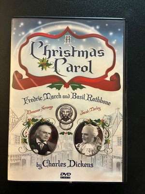 A Christmas Carol (Shower of Stars) (DVD, 1954) BASIL RATHBONE