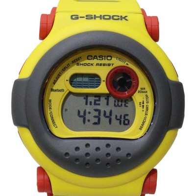 Casio G-Shock G-B001MVE-9JR Yellow Digital Watch Mobile Link From Japan