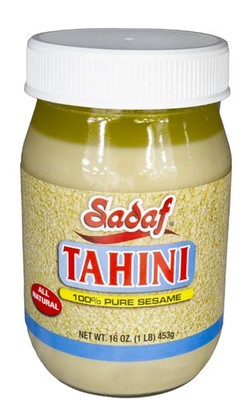 Sadaf Pure Sesame Tahini Sauce, 16 Oz Jar