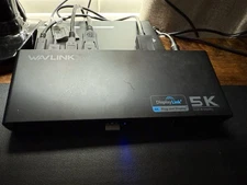 WAVLINK DisplayLink USB-C Docking Station 5K Dual 4K@60Hz Monitor Ethernet Port
