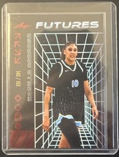 2024 Leaf Futures Kamilla Cardoso 140/199 Red Foil Rookie (RC) WNBA Chicago Sky