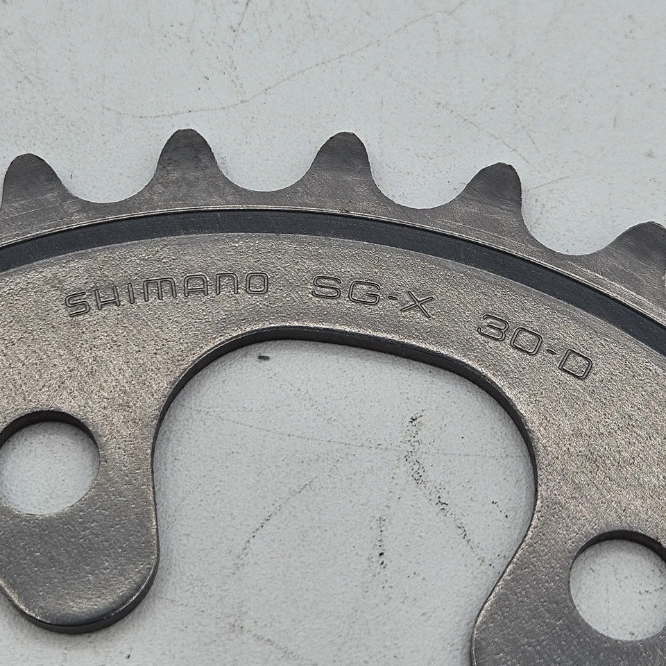 Nuevo (Otros) Plato Shimano SG-X 30-D 30T, 5 Pernos, 74 mm BCD, Despegue, Triple Foto 2 de 4