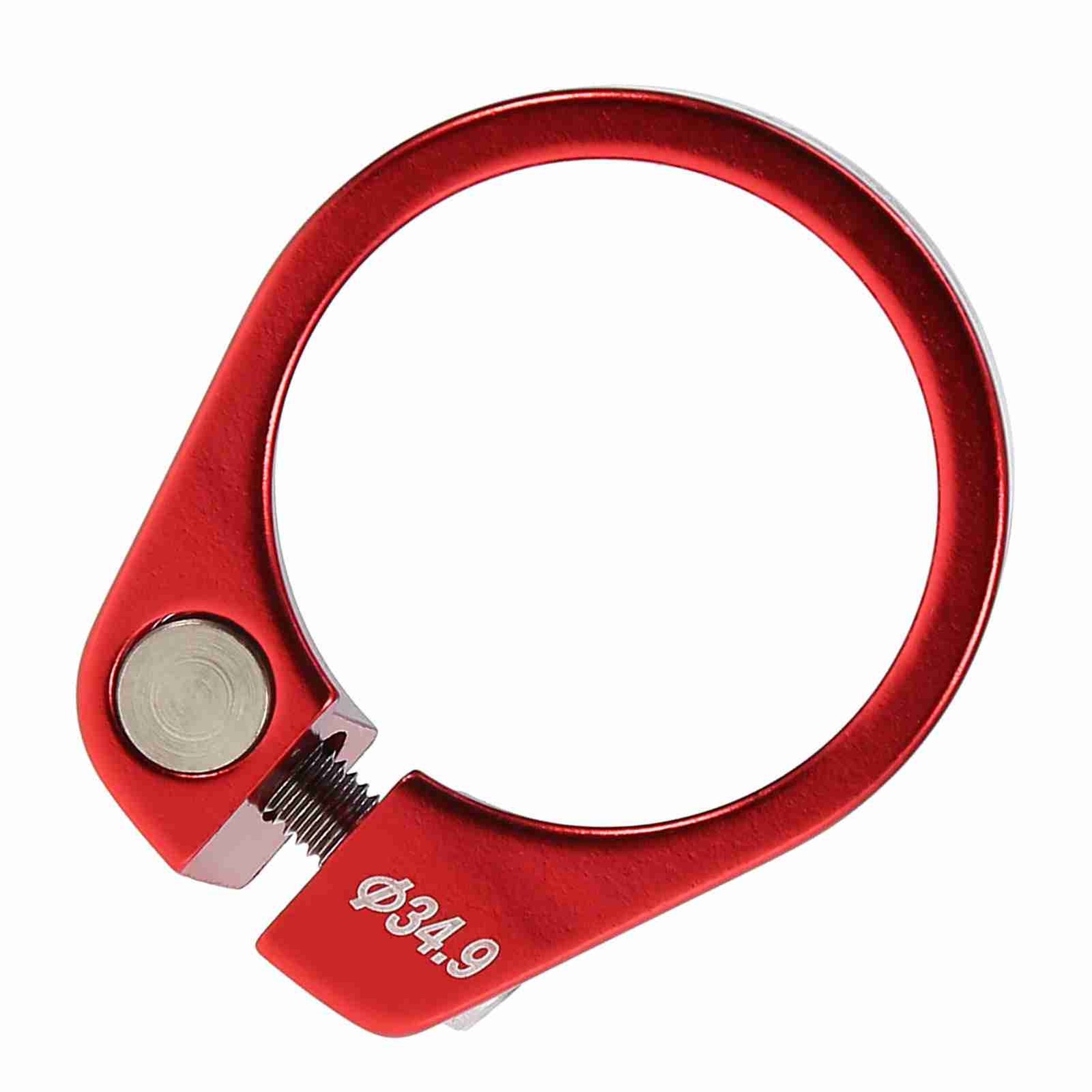 34.9mm Aluminum Alloy Bicycle Seat Post Clamp Mountain Bike Seatpost Acces KRI✈️