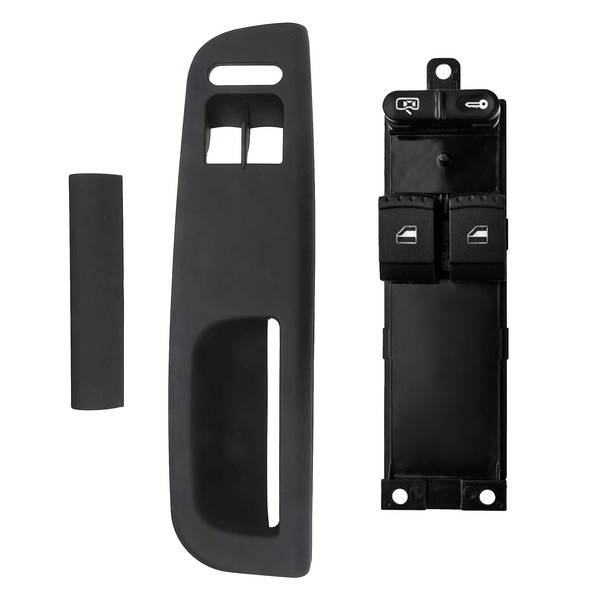 Newparts LèVe-Vitre-Platine Vorne Links VW Golf 4 Bora Passat B5 Schwarz 9 Pins-image