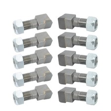 10X Threaded Stump Grinder Teeth 2-1/2" For Bradco Shaver Ashland Baumalight