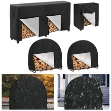 Housse en bois de chauffage extérieur robuste tissu Oxford convient aux hangars