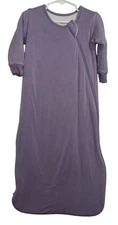 KYTE BABY Long Sleeve Sleep Bag Sack M | 1.0 TOG Bamboo Purple Zip