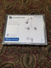 Glacier Bay Aragon Two Handle Tub  Shower Chrome 1002 910 927 2 Set Available