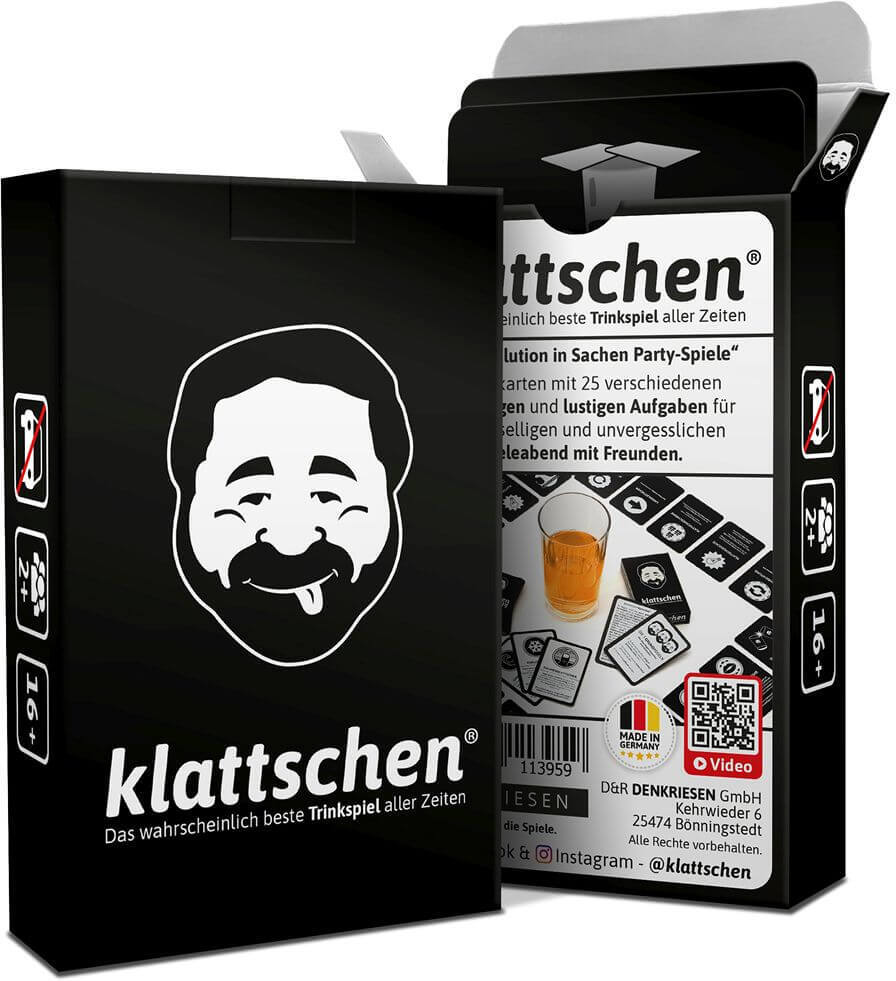 Denkriesen - Klattschen® - Das Wahrscheinlich Beste Trinkspiel Aller