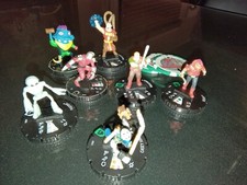TMNT Shredder's Return HeroClix 7 pieces Ensemble (incl. Wyrm 031 Savanti 030..)