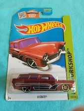 2015 Hot Wheels 8 Crate Red 225250 Little Bend Garage 2015 Hot Wheels 8 Crate Red 225250 Little Bend Garage
