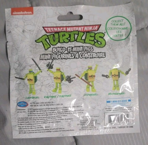 NEW! Teenage Mutant Ninja Turtles 2022 Just Play BUILD-IT Michelangelo - Picture 4 of 6