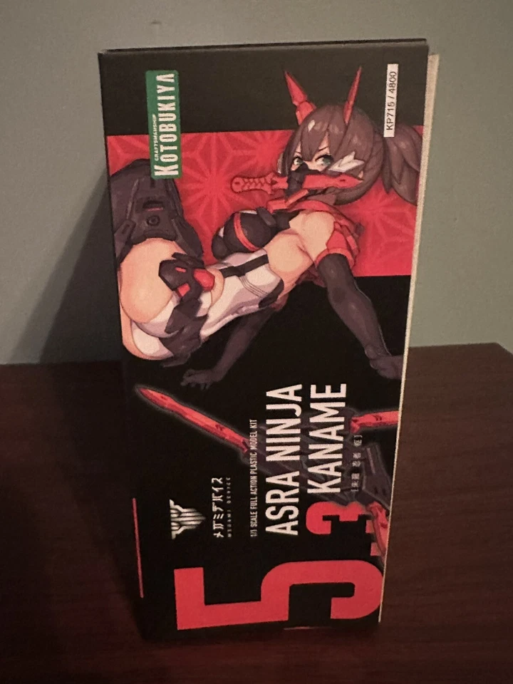 Dispositivo Kotobukiya Megami Asra Ninja Kaname Escala Acción Completa Modelo Plástico 🐶 Foto 2 de 4