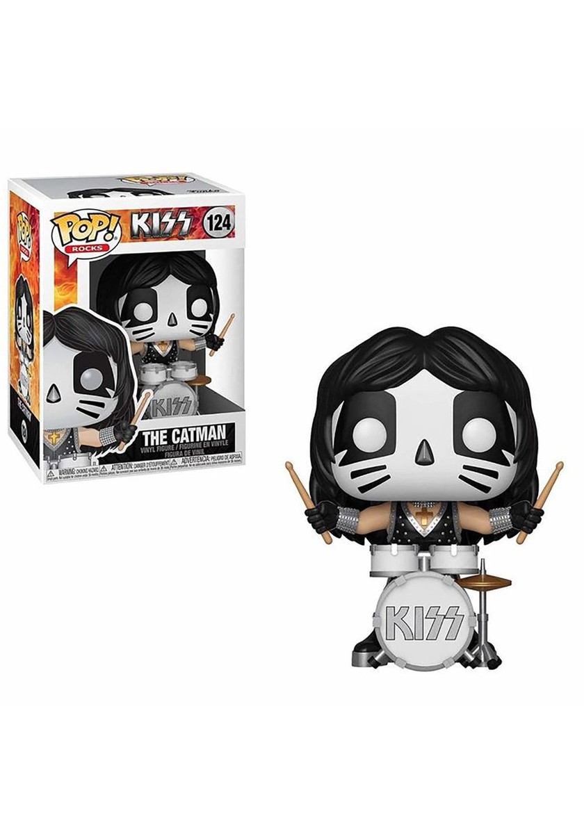 KISS Rock Band The Catman Music POP! Vinyl Figure Toy #124 FUNKO
