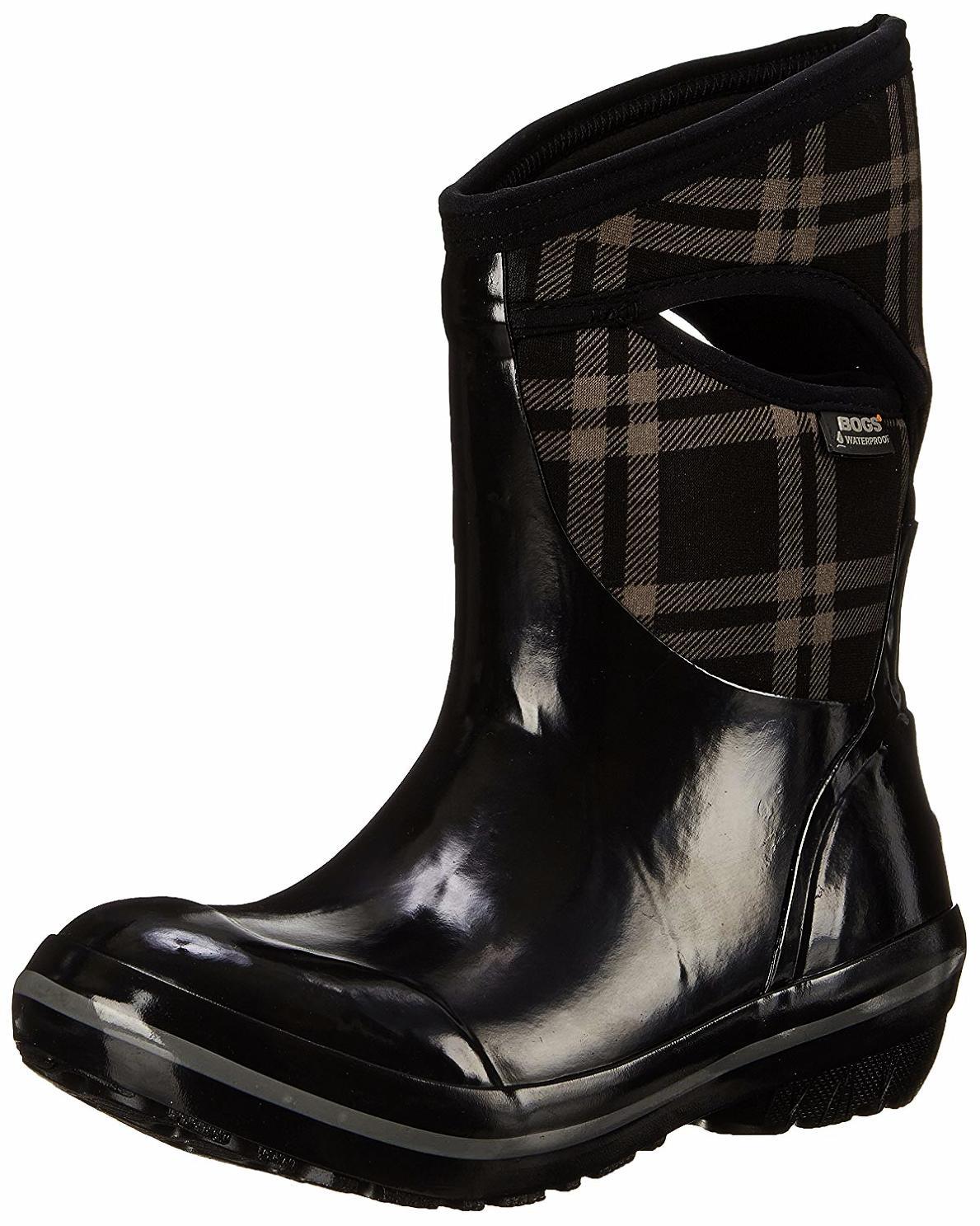Bogs Women's Plimsoll Plaid Mid Winter Snow Boot - Choose SZ/Color Bogs Women's Plimsoll Plaid Mid Winter Snow Boot - Choose SZ/Color