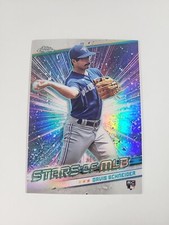 2024 Topps Update Davis Schneider Stars of MLB Chrome #CSMLB-71 RC Blue Jays
