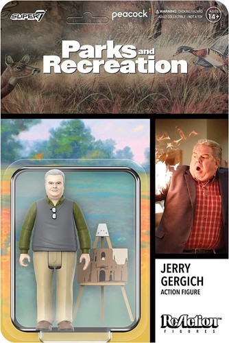 Figuras de 3 acción de Parks and Recreation Andy Jerry Ann Super 7 NUEVO pavo real - Imagen 4 de 5