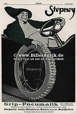 Stepney Grip-Pneumatyka Zenith Gaźnik Samochody Pojazdy Opony Silnik Oryginalny 177