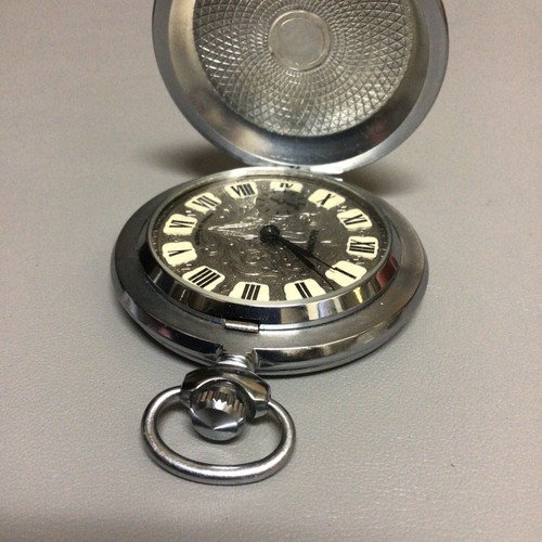 Vintage Russian Molnija pocket watch running 1940’s-60’s For Repair !! - Picture 10 of 18