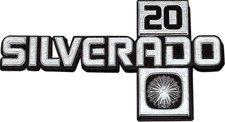 Oer Front Fender Silverado Emblem For 1981-1987 Chevy Truck Blazer Suburban Oer Front Fender Silverado Emblem For 1981-1987 Chevy Truck Blazer Suburban