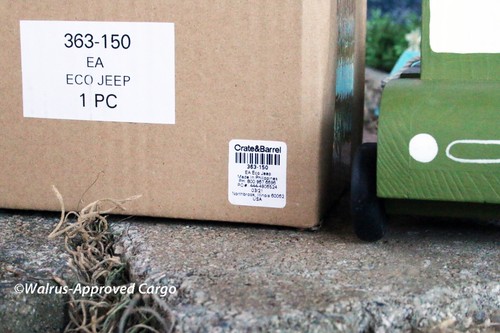 CRATE & BARREL WOODEN ECO VEHICLE TOY -NIB- DRIVE THE LITTLE ONE’S IMAGINATON! - Picture 9 of 9
