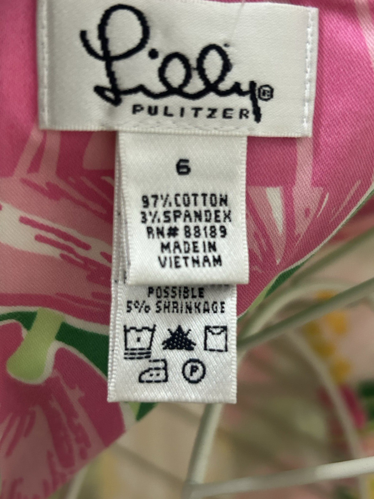 Lily Pulitzer Strapless Sundress Patchwork Floral… - image 5