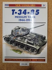 T-34-85 Medium Tank 1944–94 ~ Steven J. Zaloga  OSPREY(New Vanguard, #20)