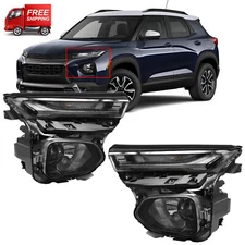 For 2021-2023 Chevy Trailblazer Halogen Headlight LED DRL Signal Pair Left&Right